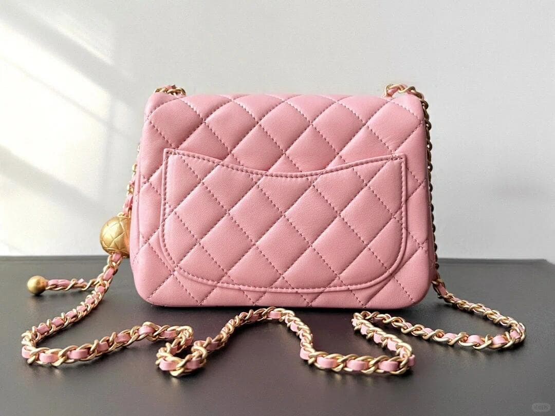 【シャネル】新作♪大人気の斜め掛け♡Flap Bag Gold Ball-選べる4色